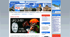 Desktop Screenshot of exposition-paris.info